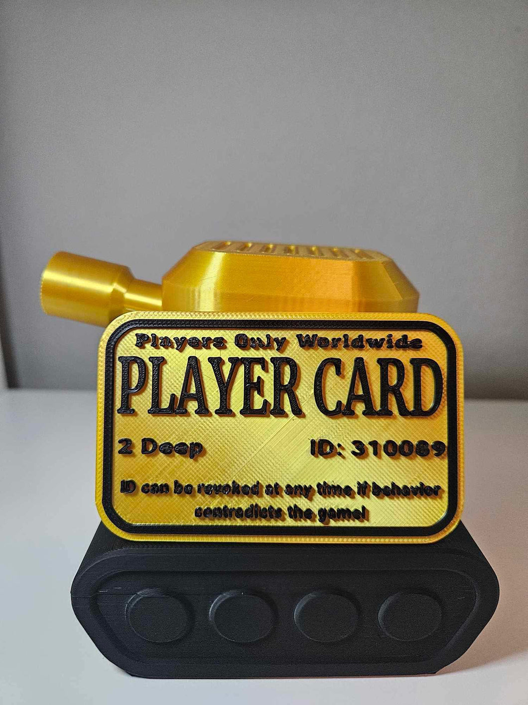 Customizable Player Card